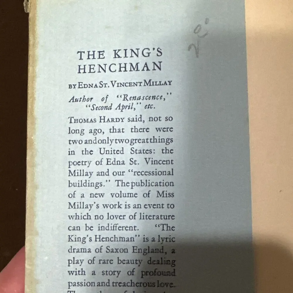 The Buck in the Snow &‎ Other Poems – Edna St. Vincent Millay 1928 First Edition